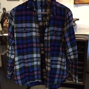 Madewell Plaid Button Down Top (Women)